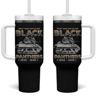 761st Tank Battalion Tribute Black Panther Party History Tumbler With Handle