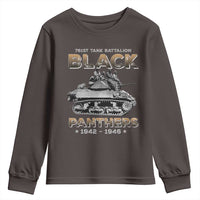 761st Tank Battalion Tribute Black Panther Party History Youth Sweatshirt