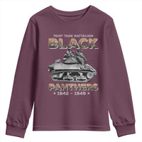 761st Tank Battalion Tribute Black Panther Party History Youth Sweatshirt