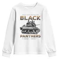 761st Tank Battalion Tribute Black Panther Party History Youth Sweatshirt