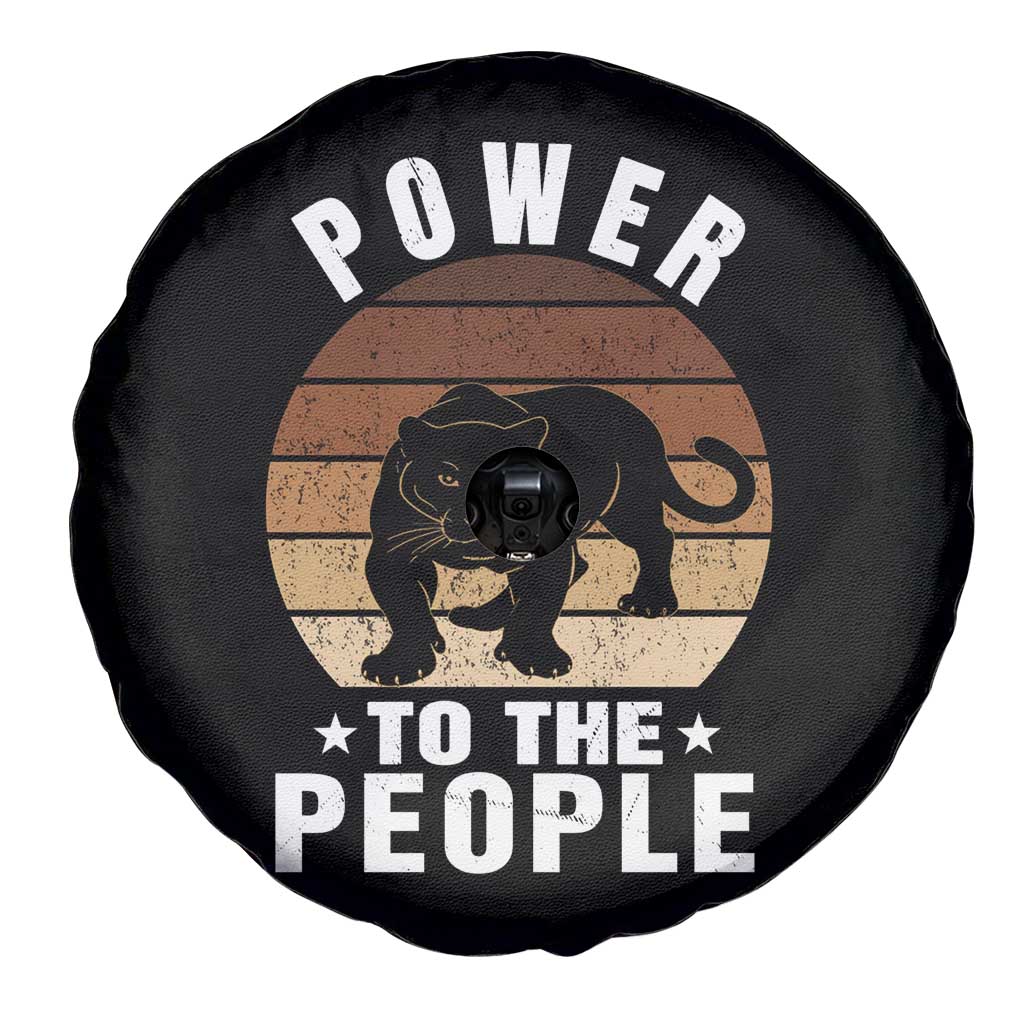 Black Panther Party Spare Tire Cover Power To The People Black History