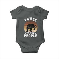 Black Panther Party Baby Onesie Power To The People Black History