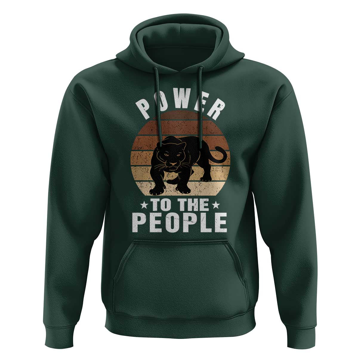 Black Panther Party Hoodie Power To The People Black History