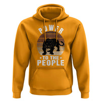 Black Panther Party Hoodie Power To The People Black History