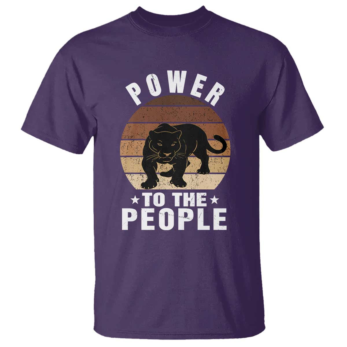 Black Panther Party T Shirt Power To The People Black History
