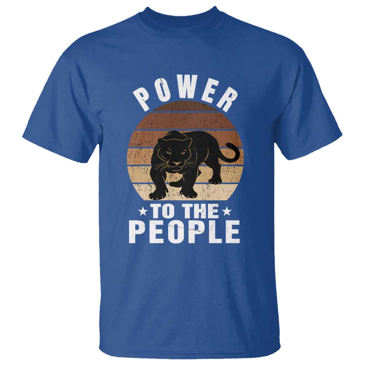 Black Panther Party T Shirt Power To The People Black History