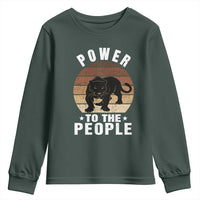 Black Panther Party Youth Sweatshirt Power To The People Black History