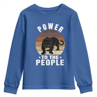Black Panther Party Youth Sweatshirt Power To The People Black History