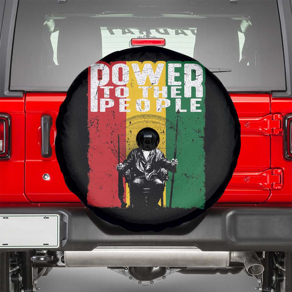 Black Panther Party Huey P. Newton Spare Tire Cover Power To The People Black History