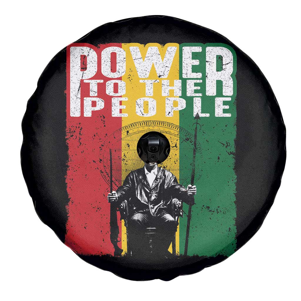 Black Panther Party Huey P. Newton Spare Tire Cover Power To The People Black History