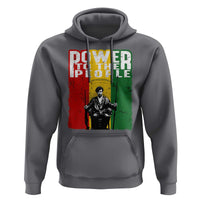Black Panther Party Huey P. Newton Hoodie Power To The People Black History