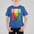 Black Panther Party Huey P. Newton T Shirt For Kid Power To The People Black History