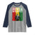 Black Panther Party Huey P. Newton Raglan Shirt Power To The People Black History