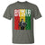 Black Panther Party Huey P. Newton T Shirt Power To The People Black History