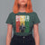 Black Panther Party Huey P. Newton T Shirt For Women Power To The People Black History