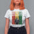 Black Panther Party Huey P. Newton T Shirt For Women Power To The People Black History