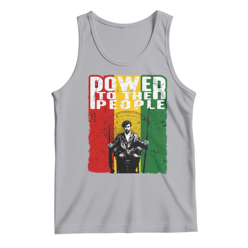 Black Panther Party Huey P. Newton Tank Top Power To The People Black History