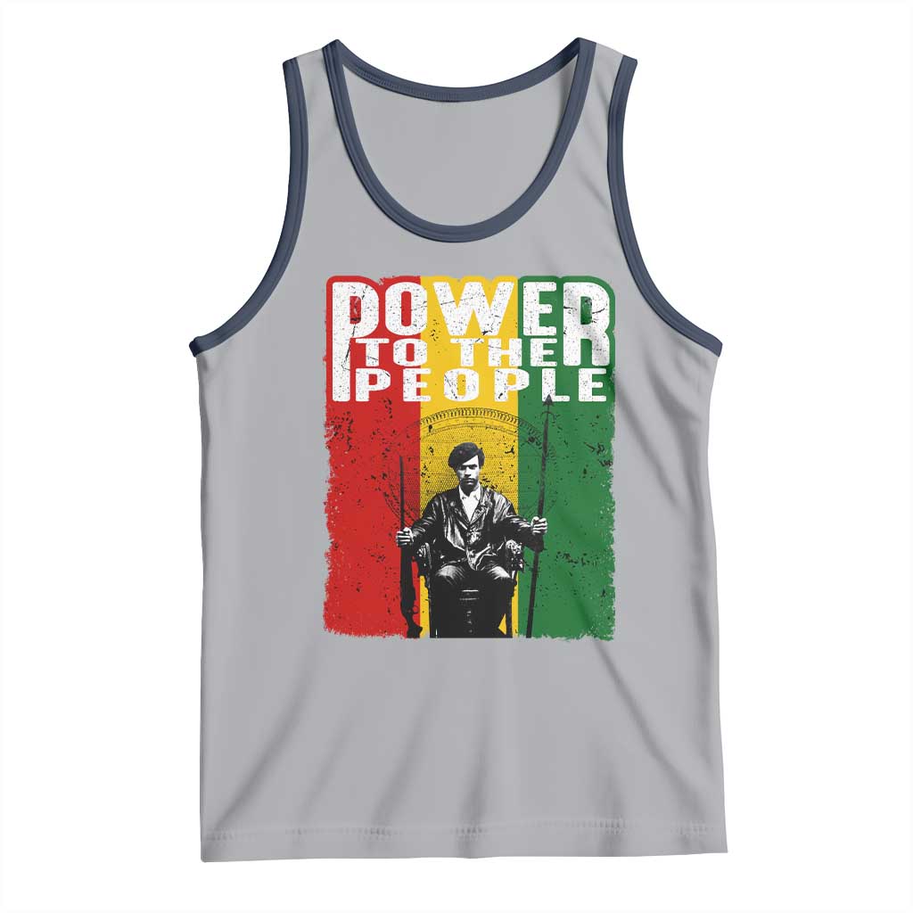 Black Panther Party Huey P. Newton Tank Top Power To The People Black History