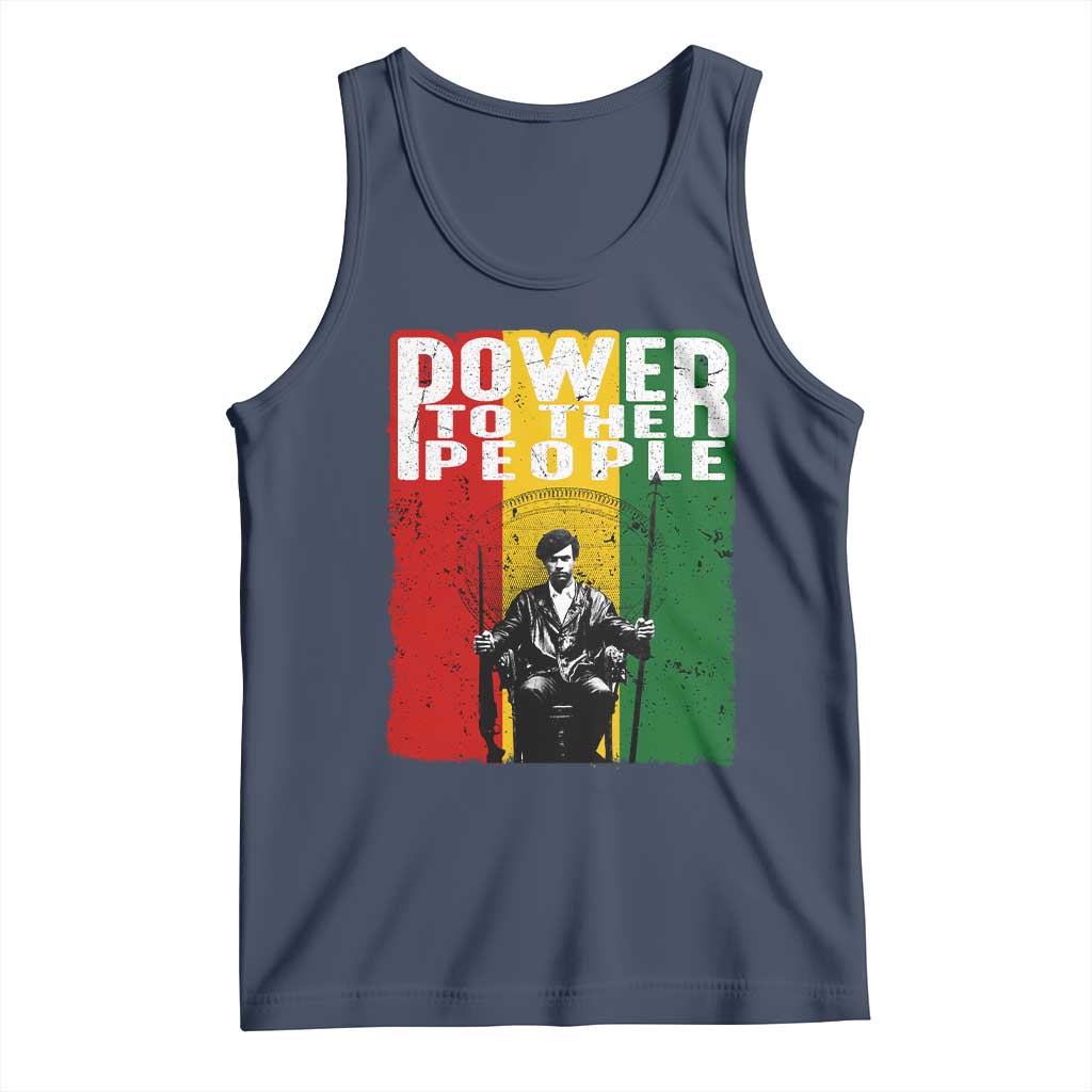 Black Panther Party Huey P. Newton Tank Top Power To The People Black History