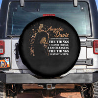 Angela Davis Spare Tire Cover I Am Changing The Things I Cannot Accept Black Panther Party History