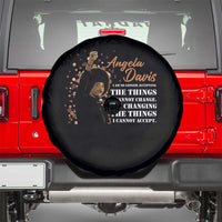 Angela Davis Spare Tire Cover I Am Changing The Things I Cannot Accept Black Panther Party History