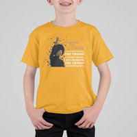 Angela Davis T Shirt For Kid I Am Changing The Things I Cannot Accept Black Panther Party History