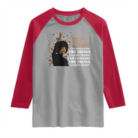 Angela Davis Raglan Shirt I Am Changing The Things I Cannot Accept Black Panther Party History