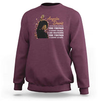 Angela Davis Sweatshirt I Am Changing The Things I Cannot Accept Black Panther Party History