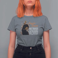 Angela Davis T Shirt For Women I Am Changing The Things I Cannot Accept Black Panther Party History