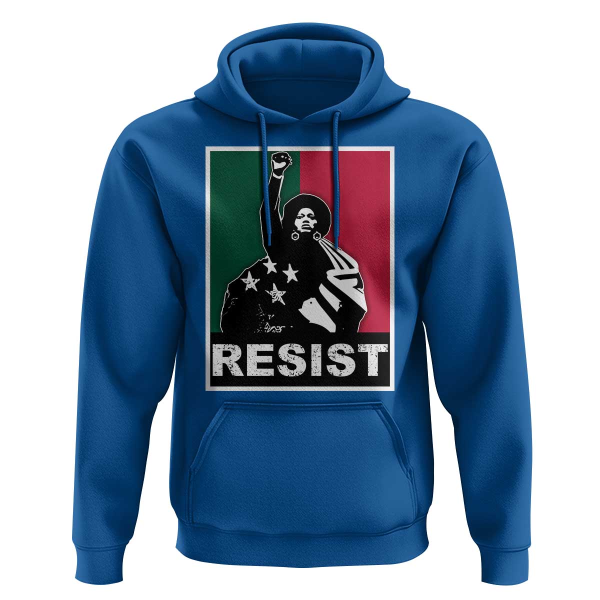 Resist Angela Davis Hoodie Black Panther Party History Civil Rights