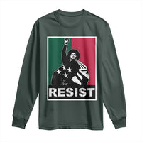 Resist Angela Davis Long Sleeve Shirt Black Panther Party History Civil Rights