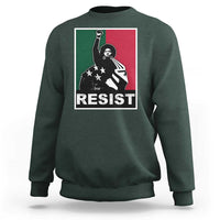 Resist Angela Davis Sweatshirt Black Panther Party History Civil Rights