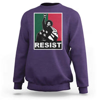 Resist Angela Davis Sweatshirt Black Panther Party History Civil Rights