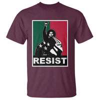 Resist Angela Davis T Shirt Black Panther Party History Civil Rights