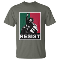 Resist Angela Davis T Shirt Black Panther Party History Civil Rights