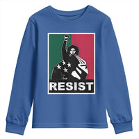 Resist Angela Davis Youth Sweatshirt Black Panther Party History Civil Rights