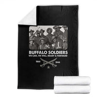 Buffalo Soldiers Throw Blanket We Can We Will Ready Forward Black History - Wonder Print Shop