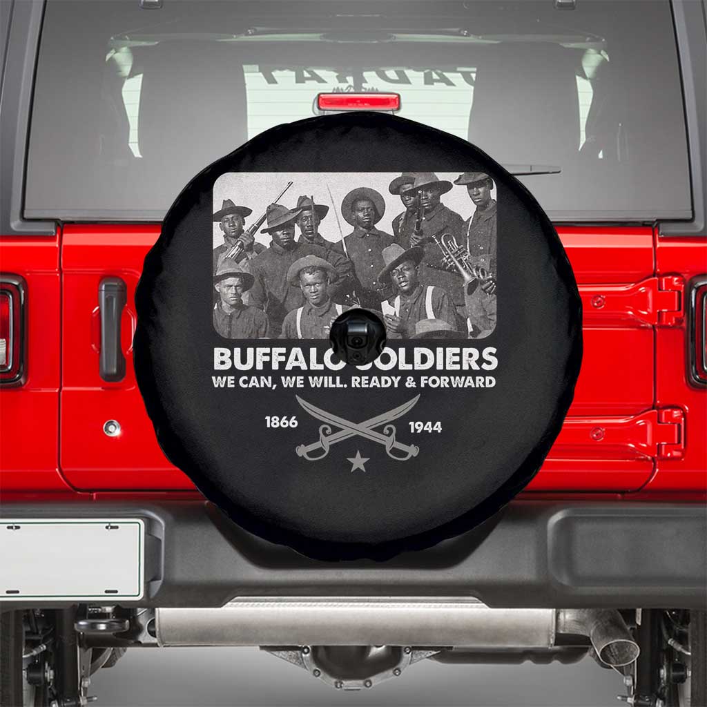 Buffalo Soldiers Spare Tire Cover We Can We Will Ready Forward Black History