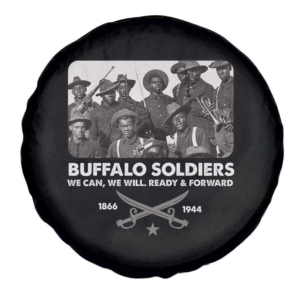 Buffalo Soldiers Spare Tire Cover We Can We Will Ready Forward Black History