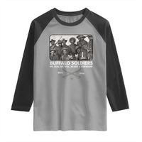 Buffalo Soldiers Raglan Shirt We Can We Will Ready Forward Black History
