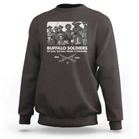 Buffalo Soldiers Sweatshirt We Can We Will Ready Forward Black History
