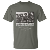 Buffalo Soldiers T Shirt We Can We Will Ready Forward Black History