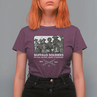 Buffalo Soldiers T Shirt For Women We Can We Will Ready Forward Black History