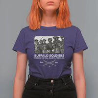 Buffalo Soldiers T Shirt For Women We Can We Will Ready Forward Black History