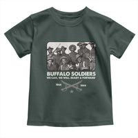 Buffalo Soldiers Toddler T Shirt We Can We Will Ready Forward Black History