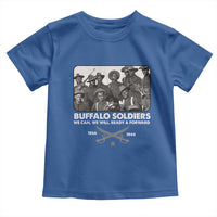 Buffalo Soldiers Toddler T Shirt We Can We Will Ready Forward Black History