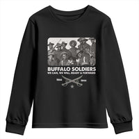 Buffalo Soldiers Youth Sweatshirt We Can We Will Ready Forward Black History
