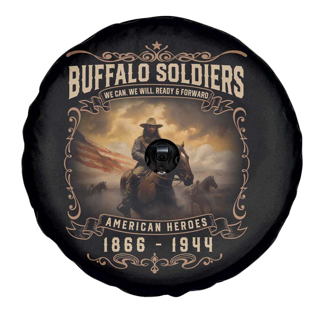 Buffalo Soldiers Spare Tire Cover American Heros Cavalry Black History