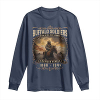 Buffalo Soldiers Long Sleeve Shirt American Heros Cavalry Black History