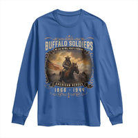 Buffalo Soldiers Long Sleeve Shirt American Heros Cavalry Black History